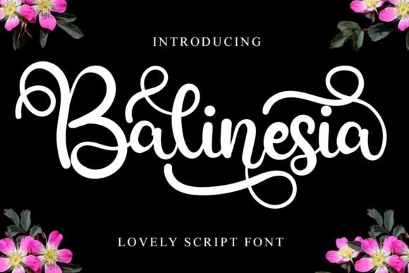 Balinesia Font for Elegant Handmade Designs