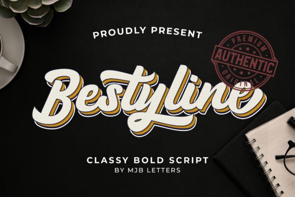 Bestyline: A Bold Script Typeface for Editorial Impact