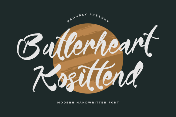 Butlerheart Kosittend: The Modern Handwritten Typeface for Brands