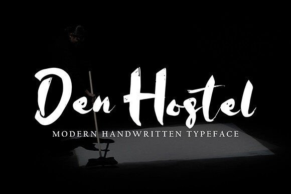 Den Hostel Font for Elegant Branding