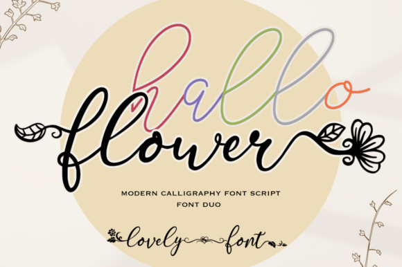 Designing With Hallo Flower: A Modern Typeface Story