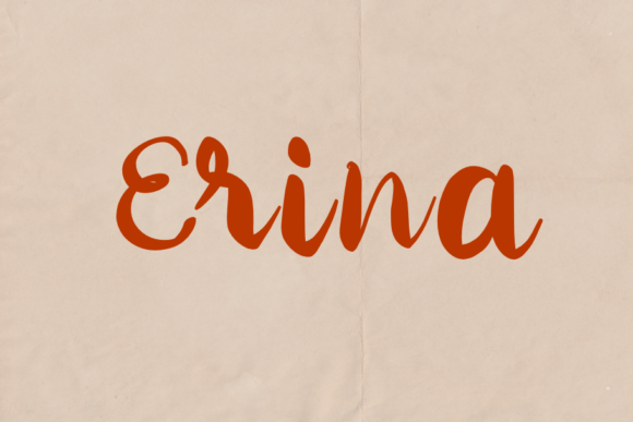 Erina: A Premium Script Font for Elegant Web Design