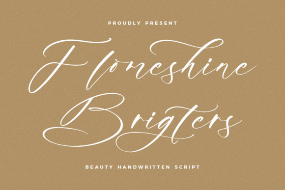 Flomeshine Brigters: The Perfect Script Font for Crafters