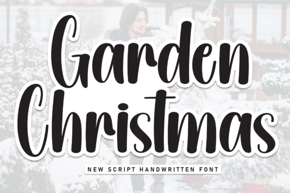 Garden Christmas Font for Elegant Branding