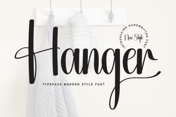 Hanger Font Review: A Romantic Script Typeface