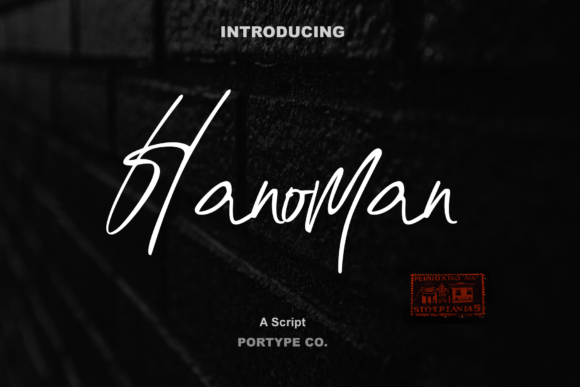 Hanoman Font for Elegant Editorial Design