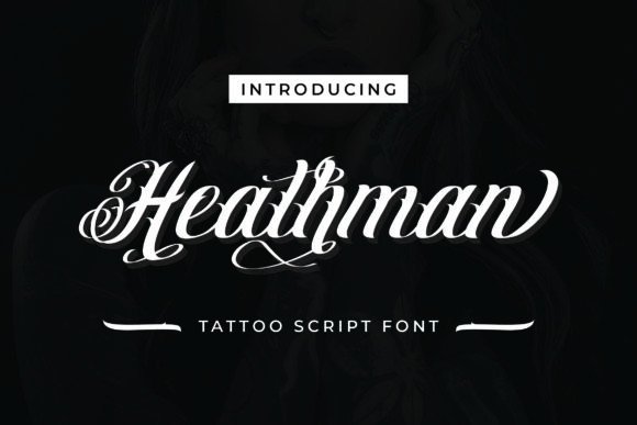 Heathman: A Magical Script Font for Editorial Design