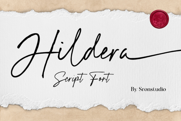 Hildera: A Script Font for Handmade Brands