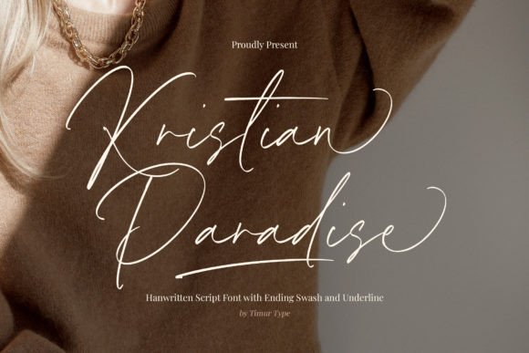 Kristian Paradise: The Elegant Script Font for Marketers