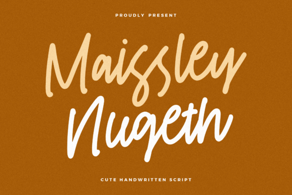 Maissley Nugeth Typeface for Campaign Design