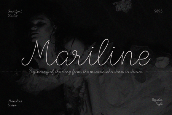 Mariline Font: Elegant Script for Editorial Design