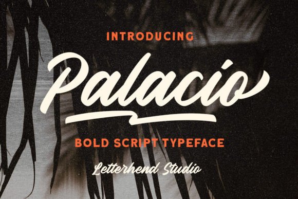 Palacio Font Review: Bold Script for Modern Branding