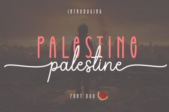 Palestine Duo Font for Impactful Campaign Design