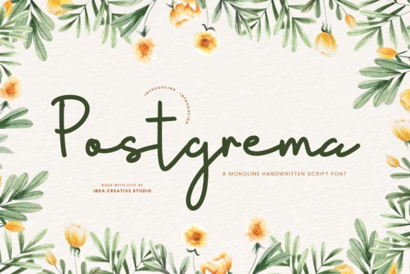 Postgrema Font for Modern Campaign Design