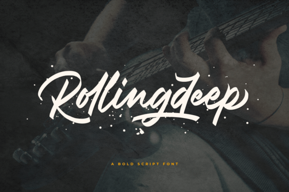 Rollingdeep: The Bold Script Font for Modern Brands