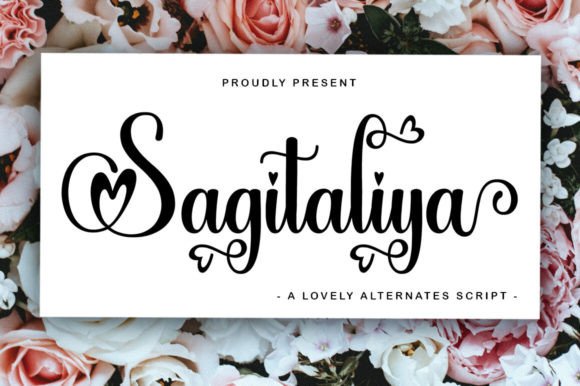 Sagitaliya: A Timeless Script Font for Elegant Branding