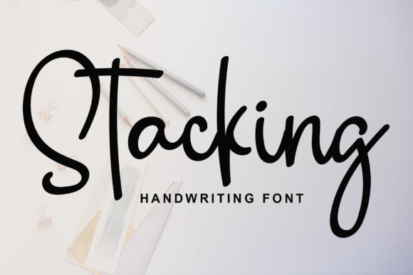 Stacking: The Elegant Script Font for Modern Branding