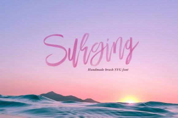 Surging Font Review: A Bouncing Script for Bold Brands