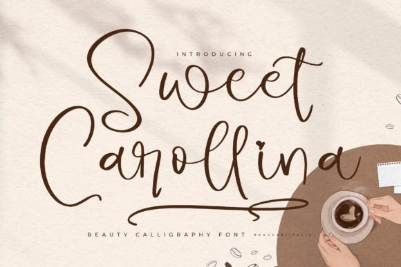 Sweet Carollina: A Script Handwritten Font for Campaigns