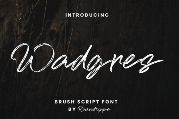 Wadgres Typeface for Modern Editorial Design